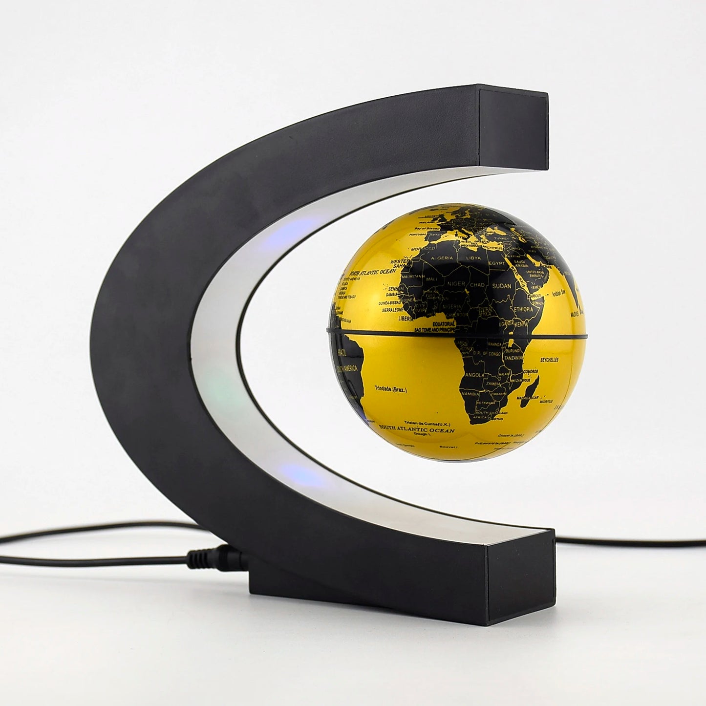 Magnetic Floating Globe LED Lamp – World Map Light