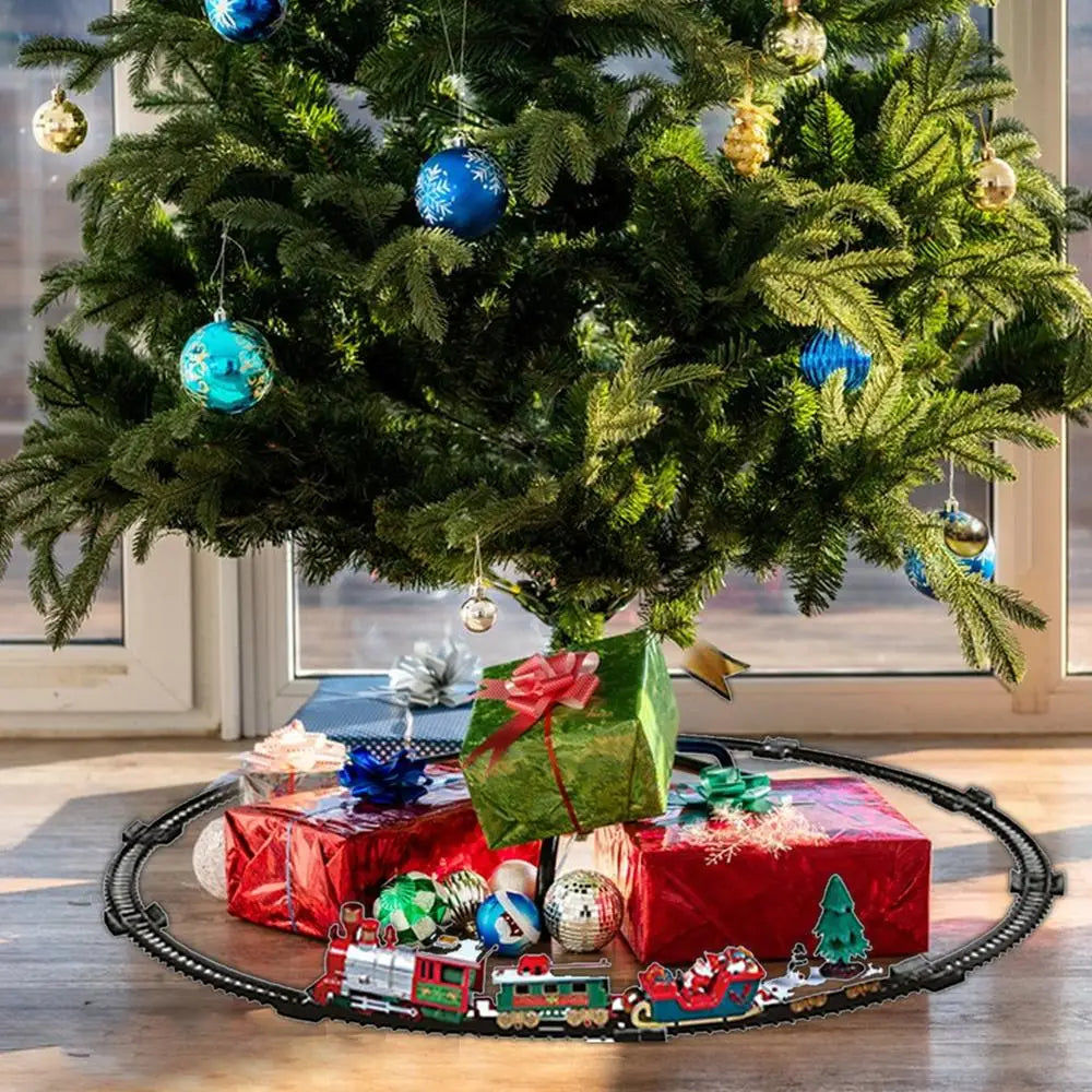 Christmas Express Electric Train Set for Tree Décor