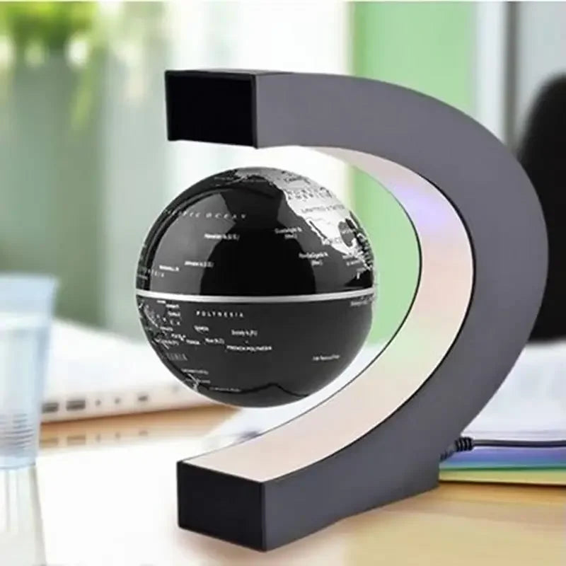 Magnetic Floating Globe LED Lamp – World Map Light