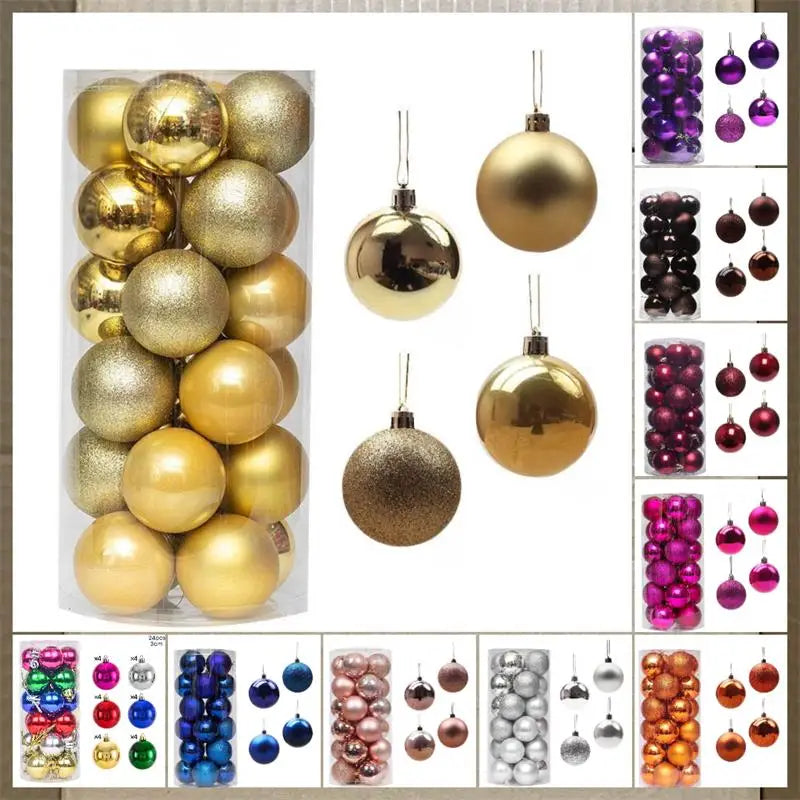 Luxury Xmas Tree Ornaments – Glittering Hanging Decorations