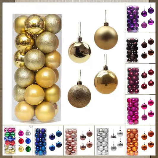 Luxury Xmas Tree Ornaments – Glittering Hanging Decorations
