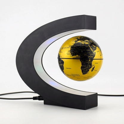 Magnetic Floating Globe LED Lamp – World Map Light