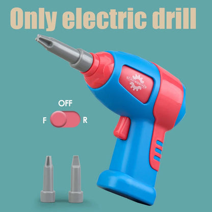 DIY Junior Tool Set with Electric Drill – Educational Build-and-Fix Toy