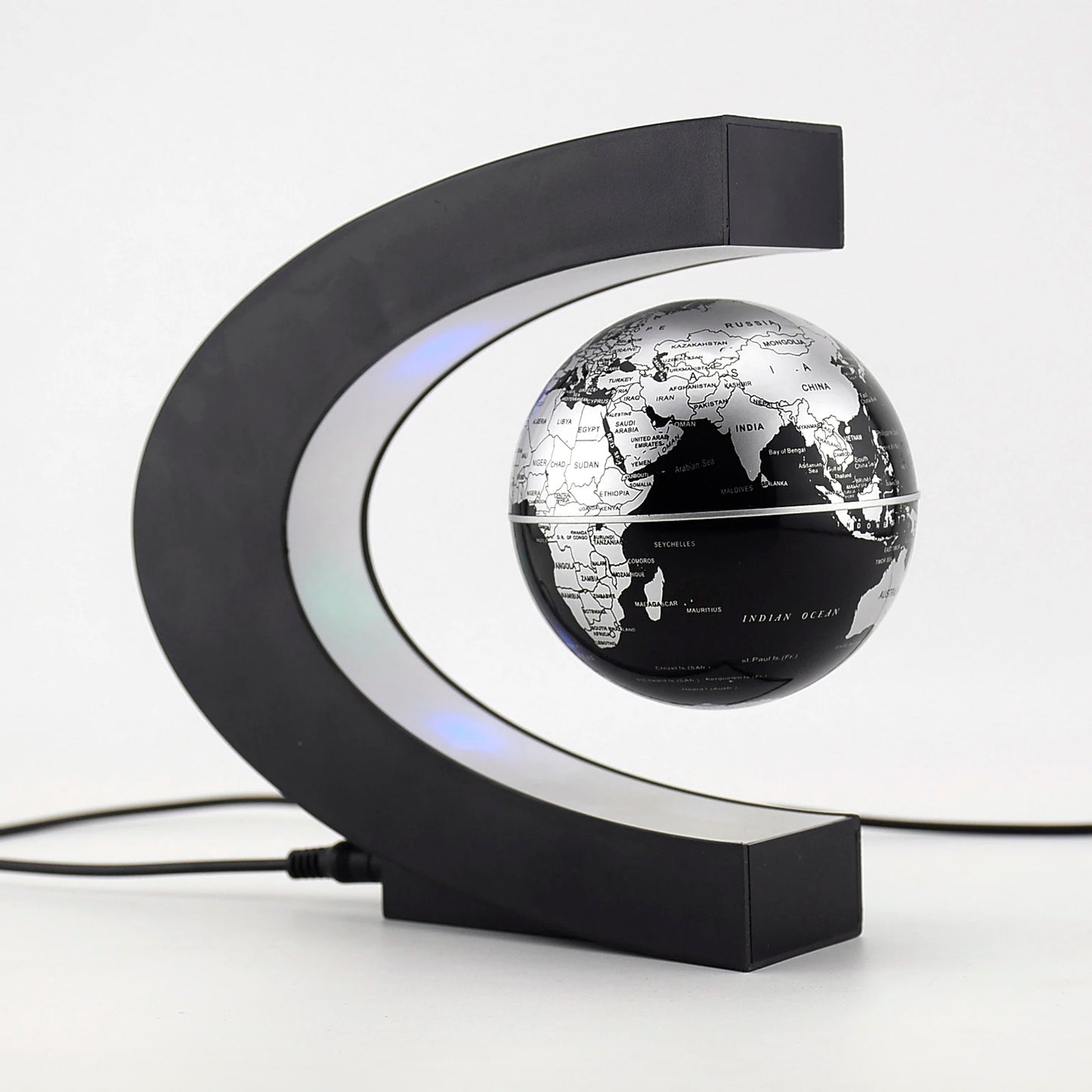 Magnetic Floating Globe LED Lamp – World Map Light