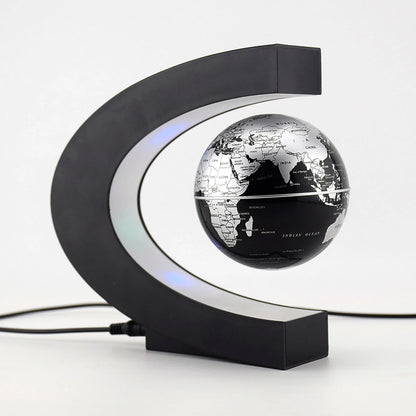 Magnetic Floating Globe LED Lamp – World Map Light