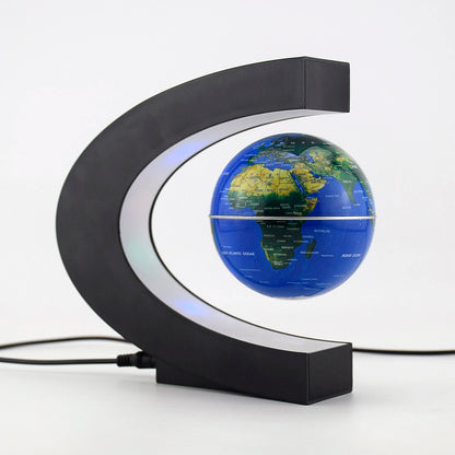 Magnetic Floating Globe LED Lamp – World Map Light