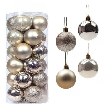 Luxury Xmas Tree Ornaments – Glittering Hanging Decorations