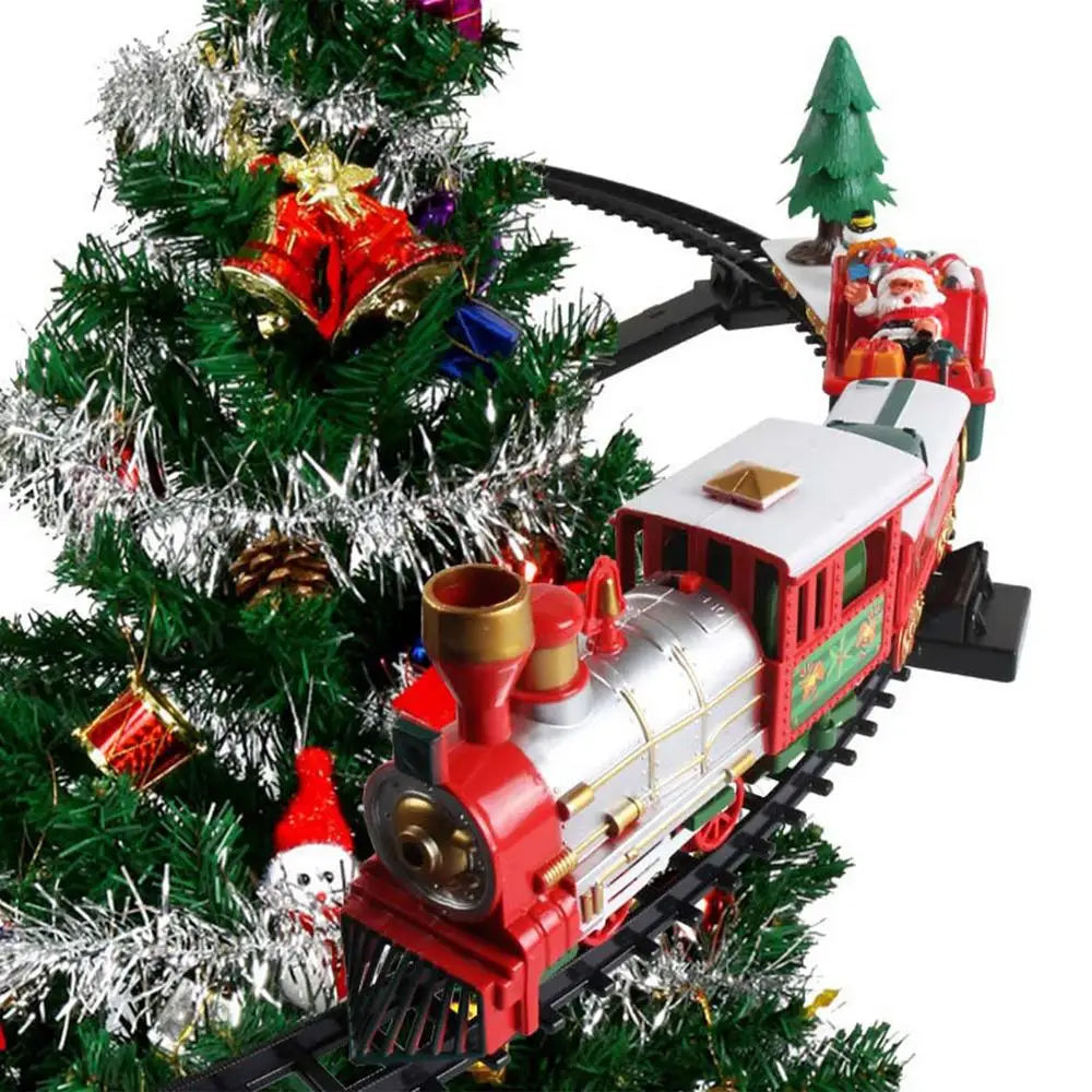 Christmas Express Electric Train Set for Tree Décor